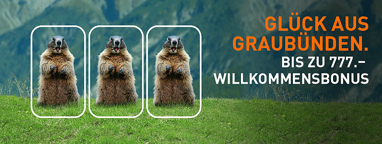 100% Bonus bis zu CHF 777!